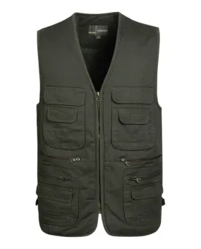 Autunno Inverno 100 riempitivi di cotone Gilet spesso Gilet da uomo casual caldo con molte tasche Giacche da uomo senza maniche