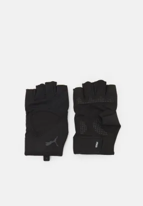 GLOVES UP UNISEX - Guanti mezze dita -  black