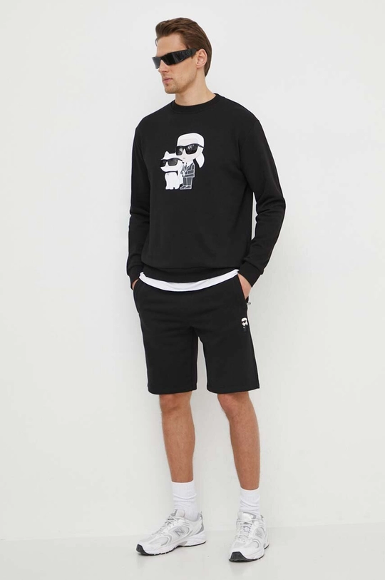 Karl Lagerfeld felpa in cotone