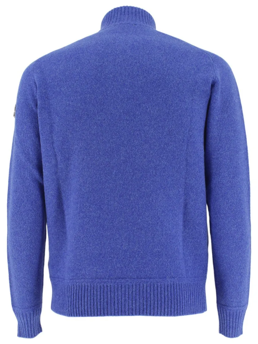 Maglia collo alto con zip Braille 01