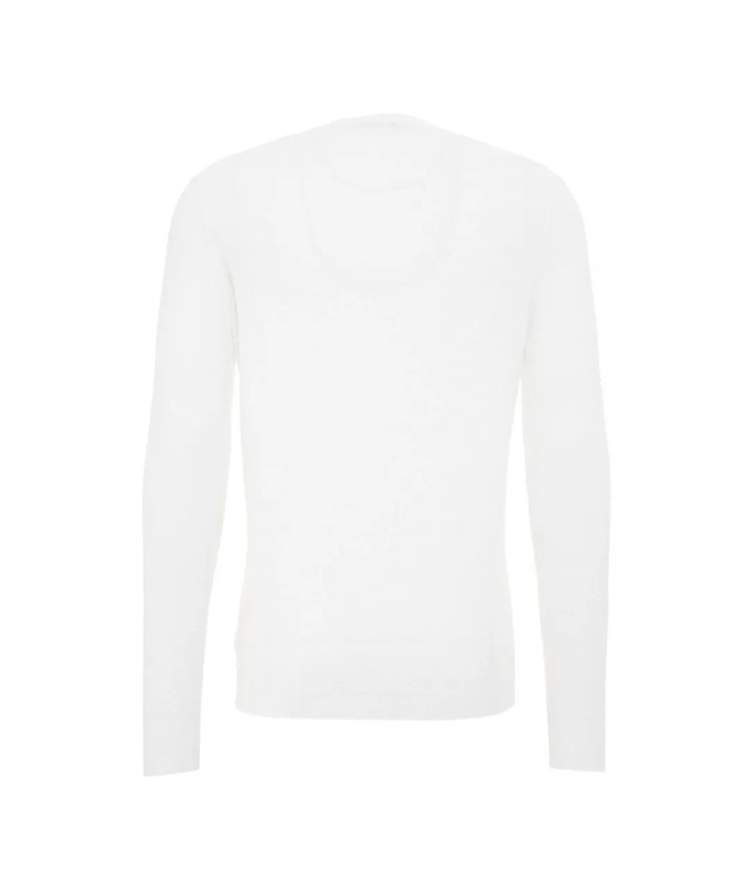 Maglia in spugna bianco bianco