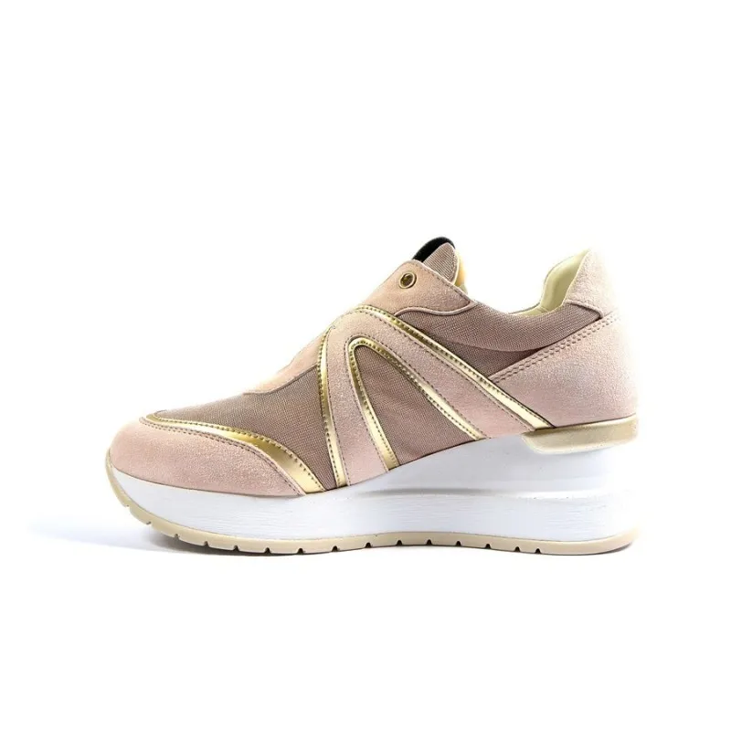Melluso Sneakers Donna in camoscio Rose