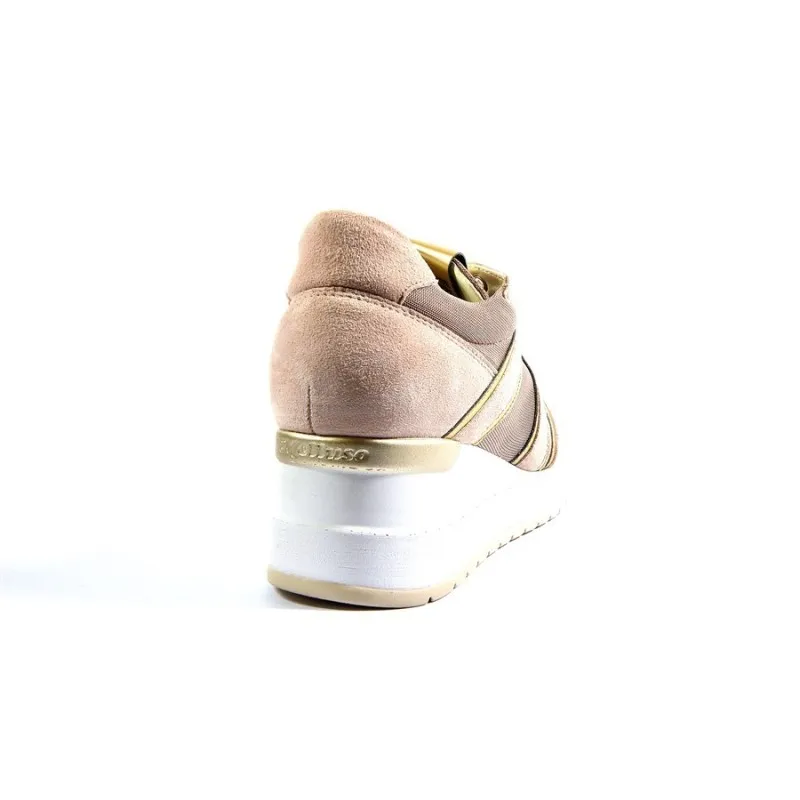 Melluso Sneakers Donna in camoscio Rose