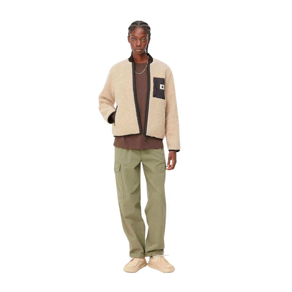 Pile Donna Carhartt WIP W' Janet Liner Beige