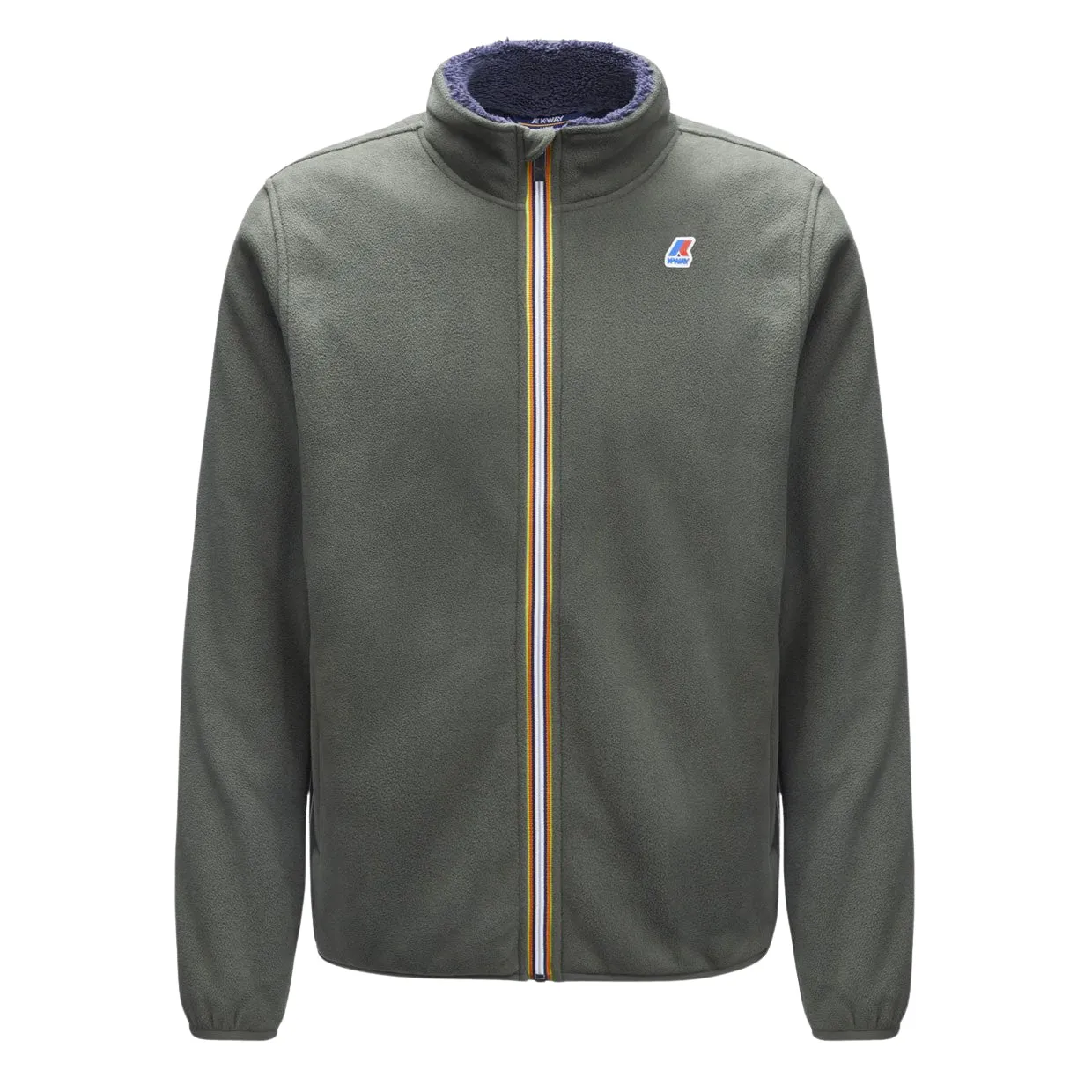 Pile K-Way Pascal Polar Verde / Blu