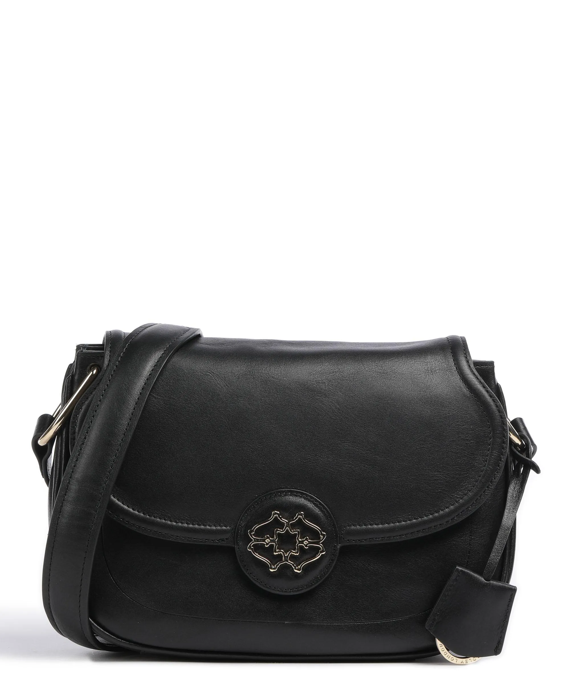  Radley London Camley Road Borsa a tracolla pelle a grana fine nero  