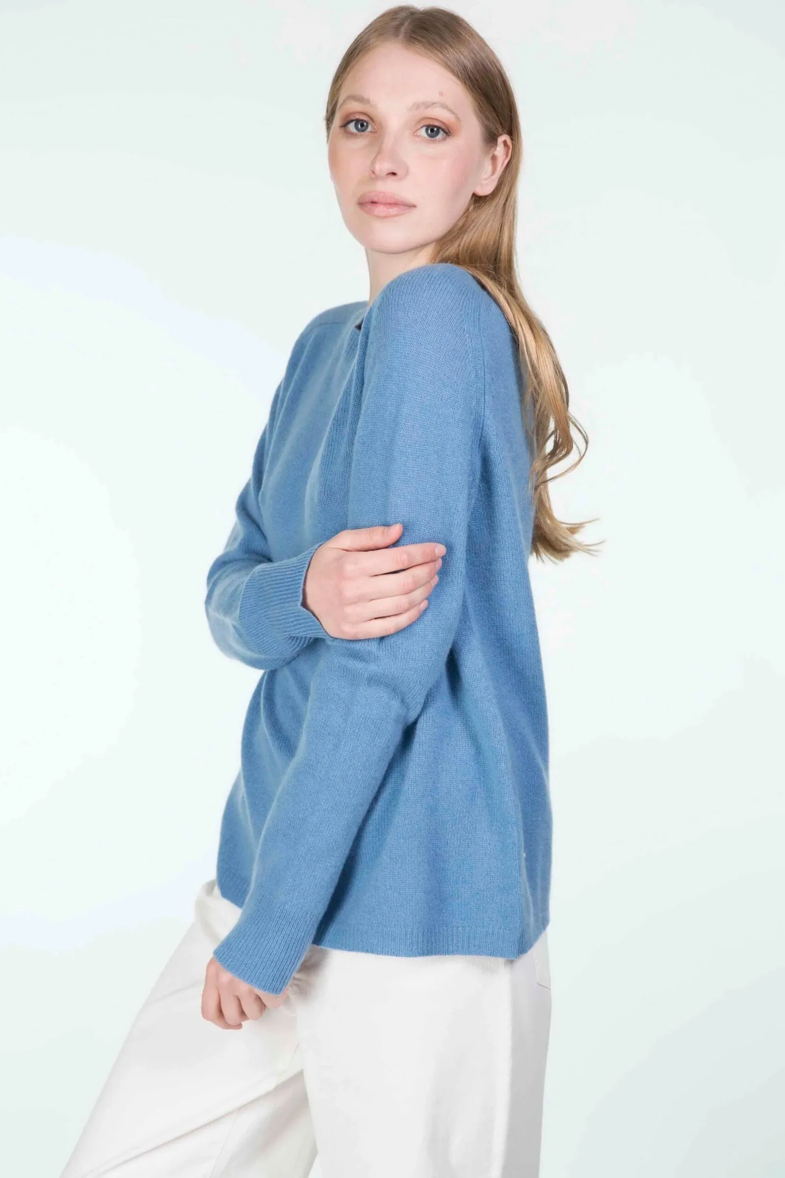 ‘S MAX MARA maglia in cachemire ECLISSE variante colore 008 Spring blu