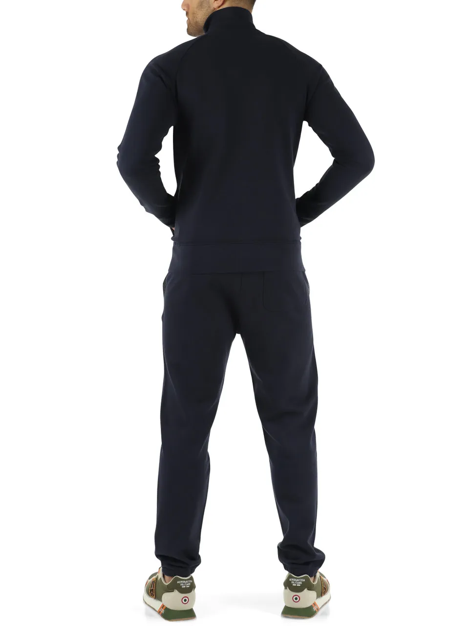 Tuta composta da felpa con zip e pantaloni